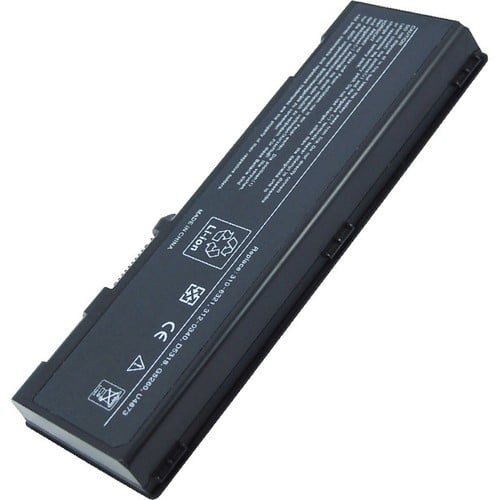 AGPtek - Laptop Battery Replacement for Dell Inspiron 6000 9200 9300 9400 E1705 - Black - Larger Front