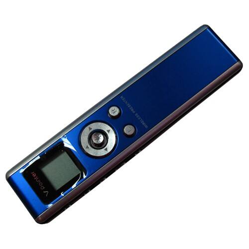 Image - USB Wireless Remote Presentation Laser Pointer Mouse PC laptop - Silver - Silver - Larger Front