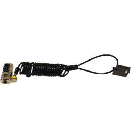 Kensington - ClickSafe Portable Combination Laptop Lock - Black - Larger Front