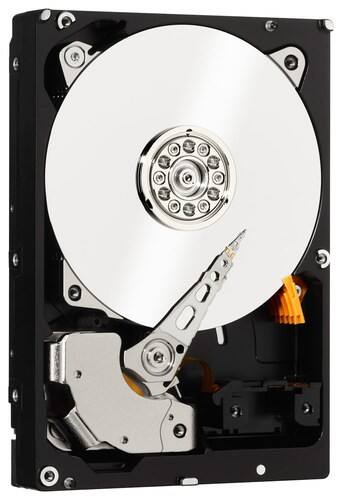 WD - Blue 500GB Internal Serial ATA Hard Drive for Laptops (OEM/Bare Drive) - Black/Silver - Larger Front