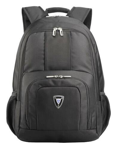 Sumdex - Full Speed Flame Laptop Backpack - Black - Larger Front