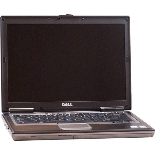 Dell - Refurbished - 14" Latitude Notebook - 2 GB Memory - 80 GB Hard Drive - Silver - Larger Front