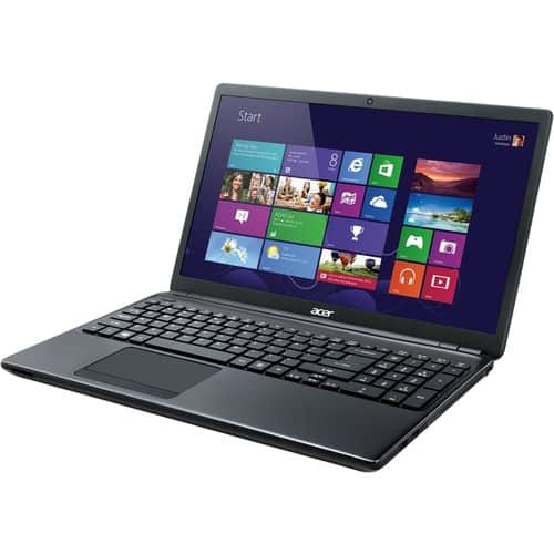 Acer - Aspire E Series 15.6" Laptop - Intel Pentium - 4GB Memory - 500GB Hard Drive - Black - Larger Front