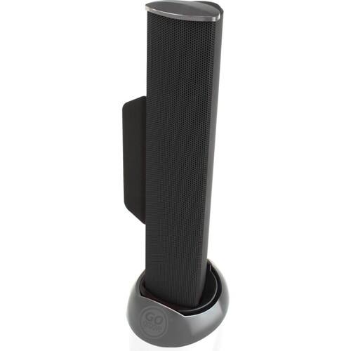 GOgroove - SonaVERSE USB Clip On Soundbar Laptop Speaker for Toshiba, HP, Lenovo, Asus, Apple® & More - Black - Larger Front