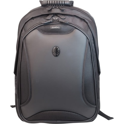 Mobile Edge - Orion Laptop Backpack Scanfast Checkpoint Friendly 17.3in Screens Lifetime Warranty - Black - Larger Front