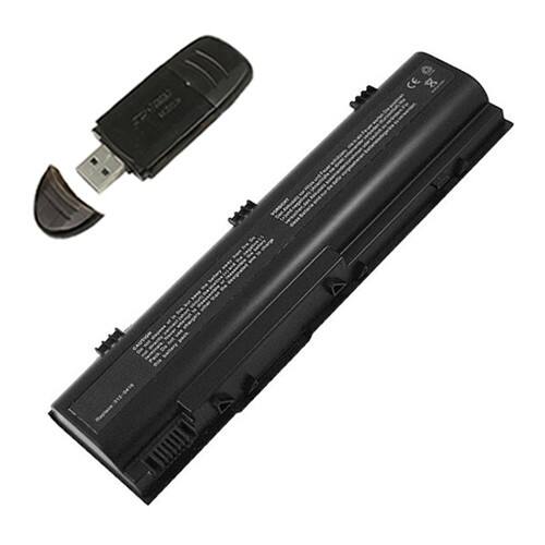 AGPtek - Laptop Battery for Dell Inspiron B120 B130 1300 Latitude 120L XD184 312-0416 - largeFrontView
