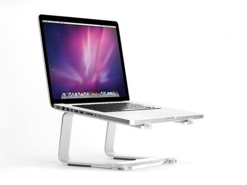 Griffin Technology - Elevator Desktop Stand for Laptops - gray - Larger Front