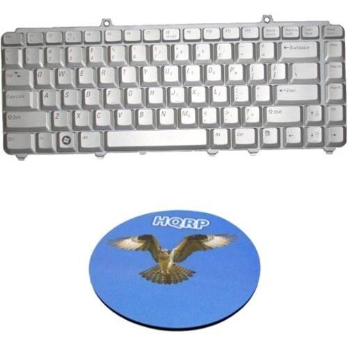 HQRP - Replacement Laptop Keyboard for Dell XPS M1330, M1530 Series + Coaster - Larger Front