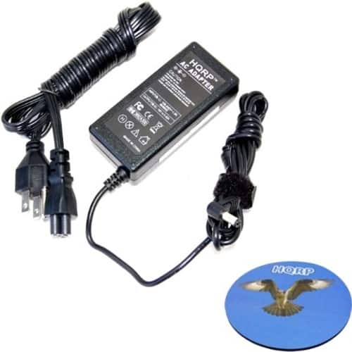 HQRP - Replacement Laptop Charger for Acer P/N: PA-1650-02, PA-1700-02, SADP-65KB + Coaster - Larger Front