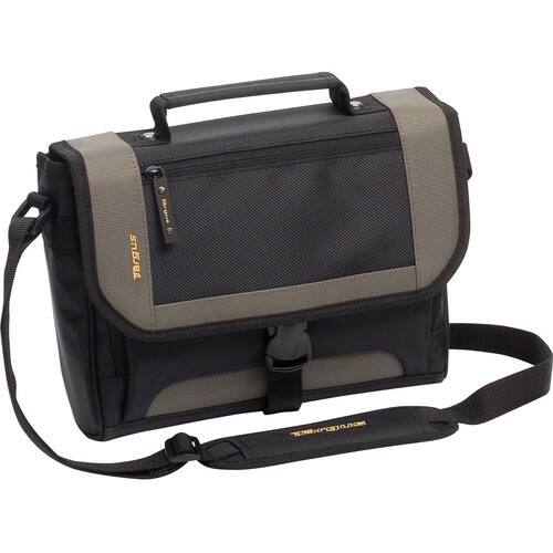 Targus - Netbook CityGear Netbook / Notebook / Laptop Bag Bulk Packaging - Black, Yellow - Larger Front