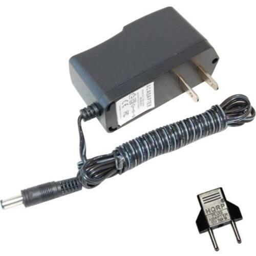 HQRP - AC Adapter for Vtech Laptop Deluxe Learning System + Euro Plug Adapter - Larger Front