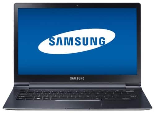 Samsung - ATIV Book 9 13.3" Touch-Screen Laptop - Intel Core i7 - 8GB Memory - 256GB Solid State Drive - Ash Black - Larger Front