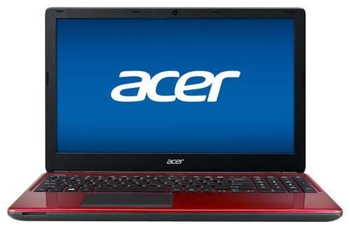 Acer - Aspire 15.6" Laptop - Intel Celeron - 4GB Memory - 500GB Hard Drive - Red - Larger Front