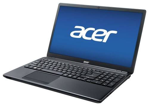 Acer - Aspire 15.6" Laptop - Intel Celeron - 4GB Memory - 500GB Hard Drive - Black - Larger Front