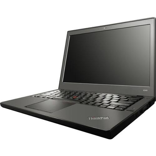 Lenovo - 12.5" ThinkPad Ultrabook - 8 GB Memory and 180 GB Solid State Drive - Black - Larger Front