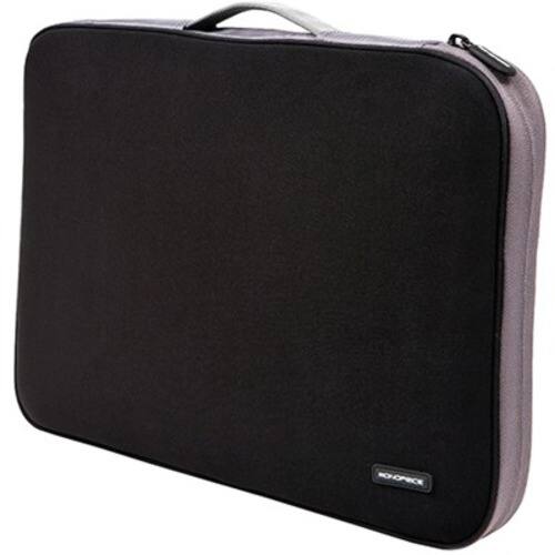 Monoprice - 13-inch Laptop Slipcase - Black, Gray - Larger Front