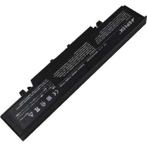 AGPtek - Laptop Battery For Dell Inspiron 1520 1521 1720 1721 Vostro 1500 1520 1700 1720 - Black - Larger Front