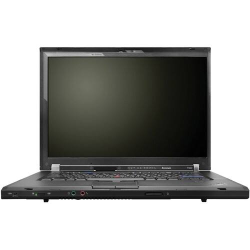 Lenovo - 15.4" ThinkPad Notebook - 4 GB Memory - 320 GB Hard Drive - Black - Larger Front