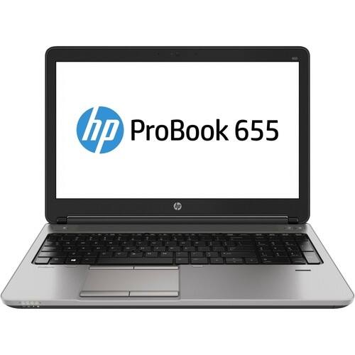 HP - 15.6" ProBook Notebook - 4 GB Memory and 180 GB Solid State Drive - Silver - Larger Front