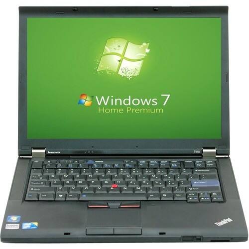 Lenovo - Refurbished - 14.1" ThinkPad Notebook - 2 GB Memory - 160 GB Hard Drive - Black - Larger Front
