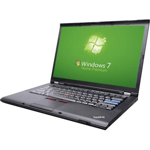 Lenovo - Refurbished - 14.1" ThinkPad Notebook - 2 GB Memory - 80 GB Hard Drive - Black - Black - Larger Front