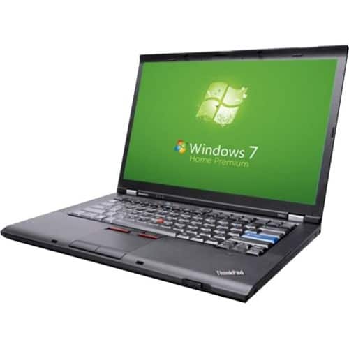 Lenovo - 14.1" ThinkPad Notebook - 4 GB Memory - 250 GB Hard Drive - Black - Larger Front