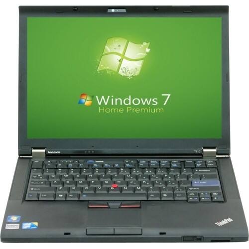 Lenovo - 14.1" ThinkPad Notebook - 4 GB Memory - 160 GB Hard Drive - Black - Larger Front