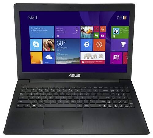 Asus - 15.6" Touch-Screen Laptop - Intel Celeron - 4GB Memory - 500GB Hard Drive - Black - Larger Front