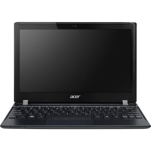 Acer - 11.6" TravelMate Notebook - 4 GB Memory - 320 GB Hard Drive - Black - Larger Front