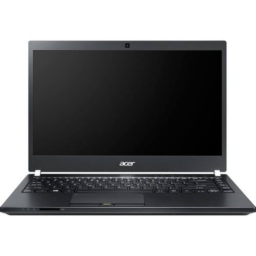 Acer - 14" TravelMate Notebook - 8 GB Memory and 128 GB Solid State Drive - Black - Larger Front