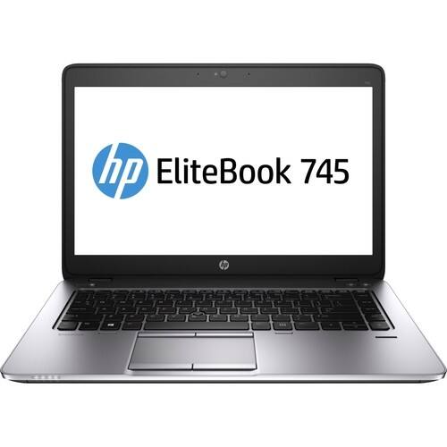 HP - 14" EliteBook Notebook - 8 GB Memory - 500 GB Hard Drive - Black - Larger Front