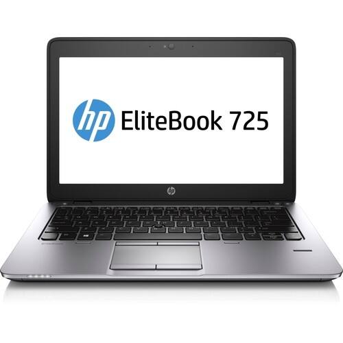 HP - 12.5" EliteBook Notebook - 4 GB Memory - 500 GB Hard Drive - Black - Larger Front
