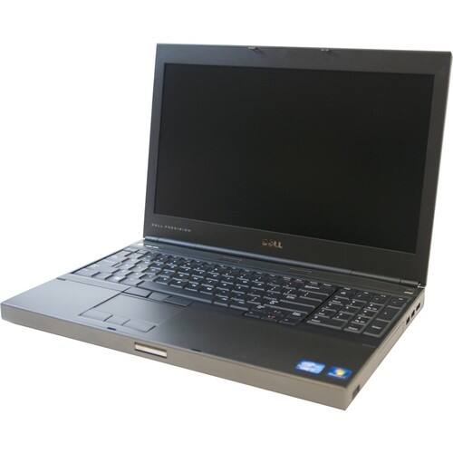 Dell - 15.6" Precision Notebook - 4 GB Memory - 750 GB Hard Drive - Black - Larger Front