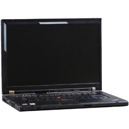 Lenovo - 15.4" Thinkpad Notebook - 4 GB Memory and 128 GB Solid State Drive - Black - Larger Front
