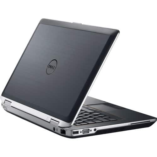 Dell - Refurbished - 14" Latitude Notebook - 4 GB Memory - 250 GB Hard Drive - Black - Larger Front