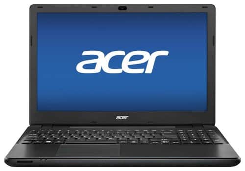 Acer - TravelMate 15.6" Laptop - Intel Core i3 - 4GB Memory - 500GB Hard Drive - Black - Larger Front