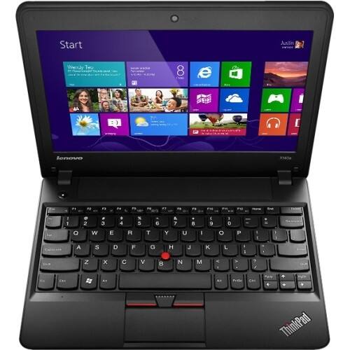 Lenovo - 11.6" ThinkPad Notebook - 4 GB Memory - 500 GB Hard Drive - Midnight Black - Larger Front