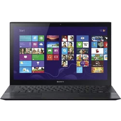 Sony - 13" VAIO Pro Ultrabook - 8 GB Memory and 256 GB Solid State Drive - Black - Larger Front