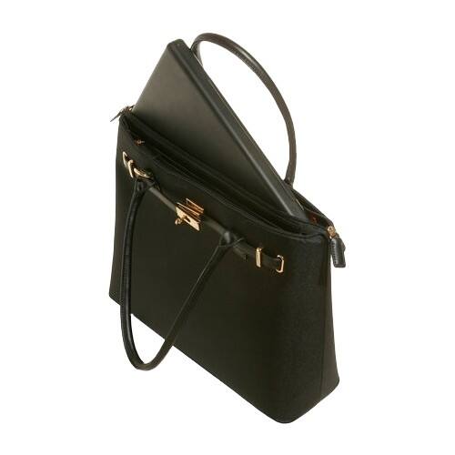 Women In Business - Thoroughbred Laptop Case - Black - Larger Front
