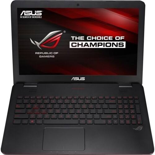 ROG - 15.6" Notebook - 16 GB Memory and 256 GB Solid State Drive - Black Aluminum - Larger Front