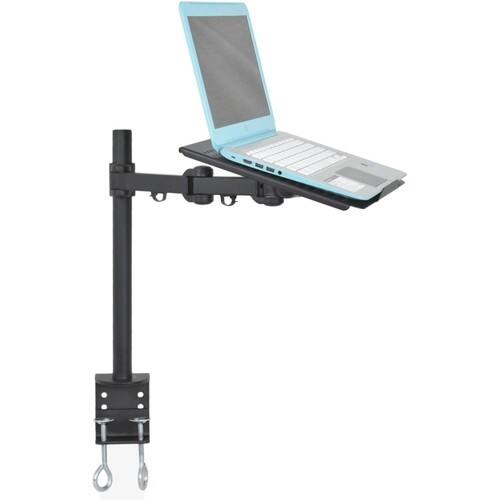 VIvo - Single Laptop/Notebook Height Adjustable Desk Mount Stand - Multi - Larger Front