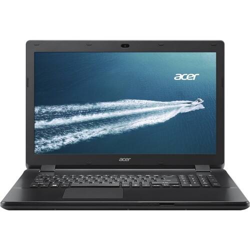 Acer - 17.3" TravelMate Notebook - 8 GB Memory - 1 TB Hard Drive - Black - Larger Front