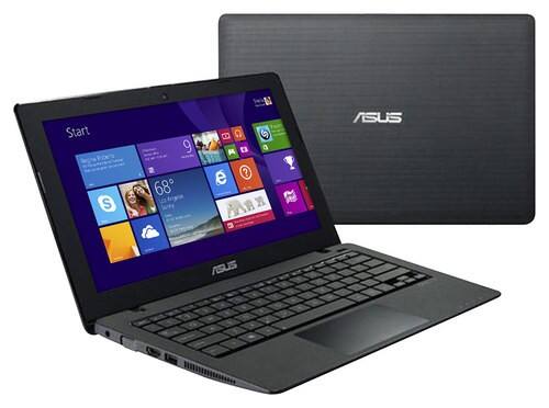 Asus - 11.6" Touch-Screen Laptop - Intel Celeron - 4GB Memory - 500GB Hard Drive - Black - Larger Front