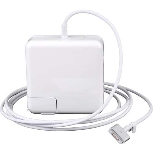 AGPtek - 85W AC Power Adapter/Charger For Apple MacBook Pro Retina Magsafe 2 A1424 A1398 MD506 (2012-2014) - White - Larger Front