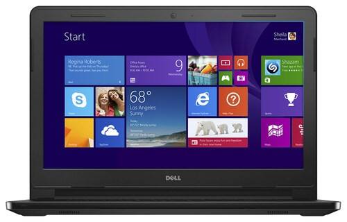 Dell - Inspiron 14" Laptop - Intel Celeron - 2GB Memory - 500GB Hard Drive - Black - Larger Front