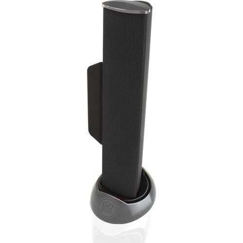 GOgroove - SonaVERSE USB Clip-On Laptop Speaker with USB Plug-n-Play Works with Apple , ASUS , Dell & More - Black - Larger Front