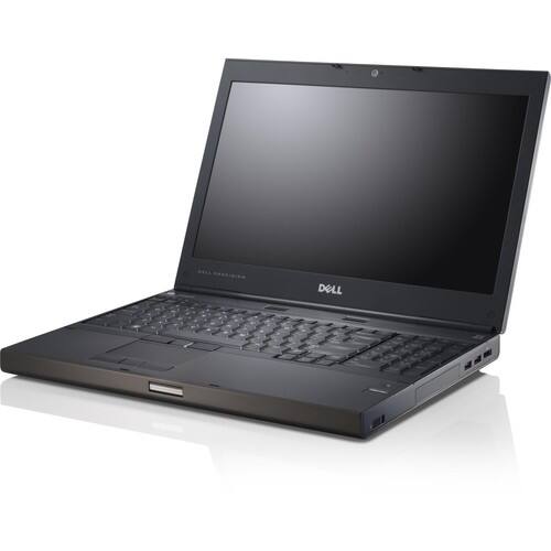 Dell - 15.6" Precision Mobile Workstation - 8 GB Memory - 750 GB Hard Drive - Black - Larger Front