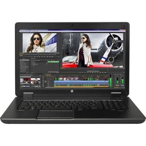 HP - 17.3" ZBook Mobile Workstation - 8 GB Memory - 1 TB Hard Drive - Black - Larger Front