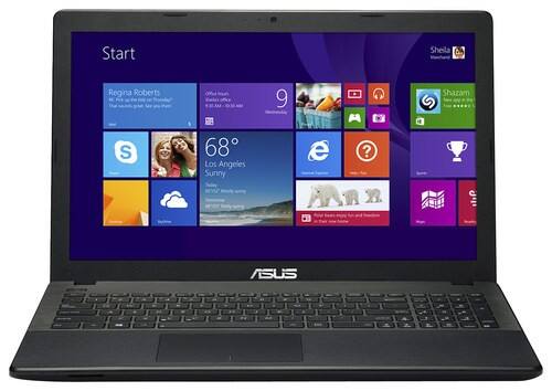 Asus - 15.6" Laptop - Intel Celeron - 4GB Memory - 500GB Hard Drive - Black - Larger Front