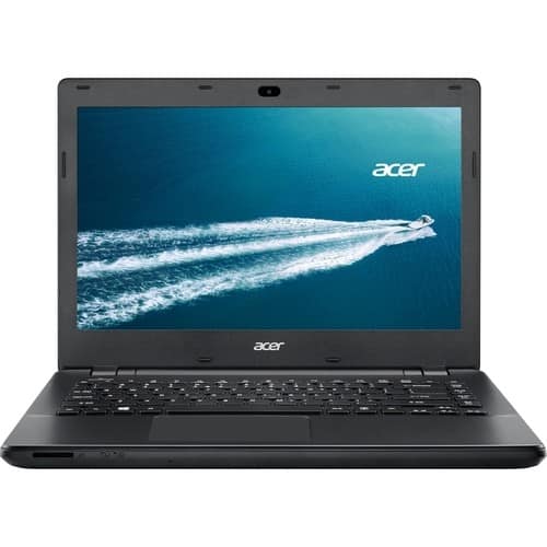 Acer - 14" TravelMate Notebook - 4 GB Memory - 500 GB Hard Drive - Black - Larger Front
